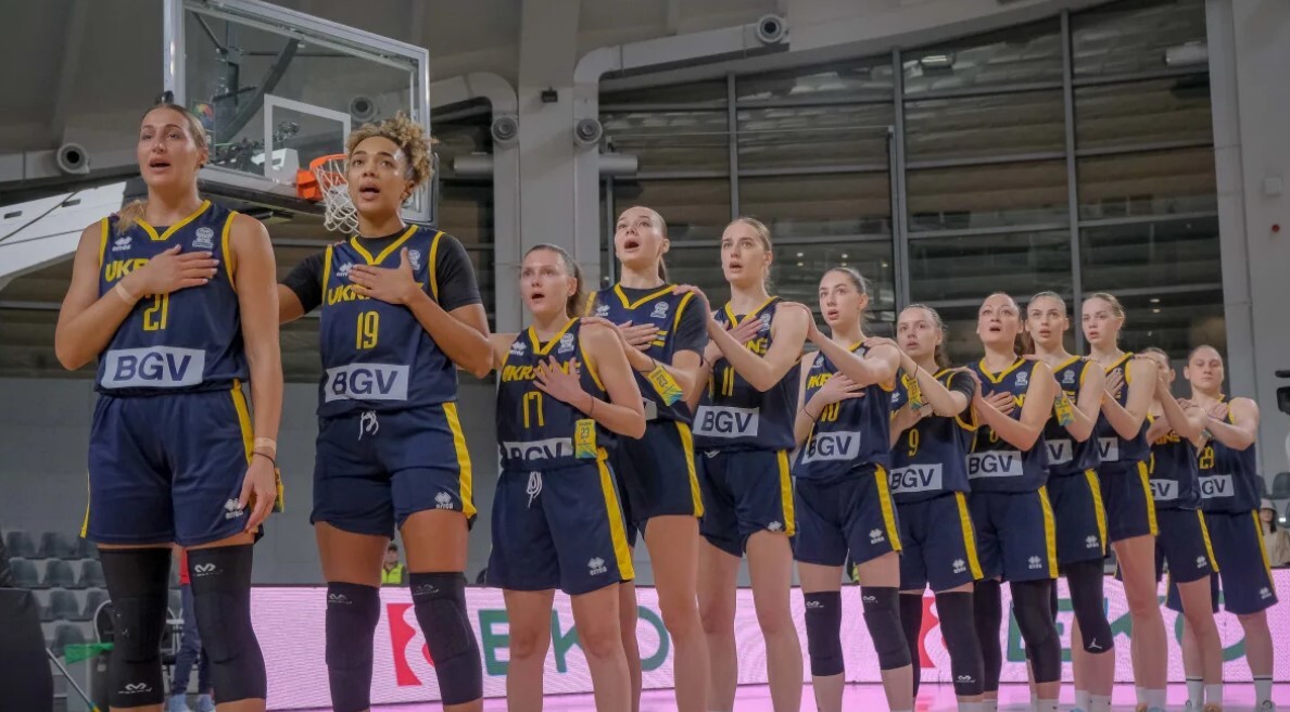 Жіноча збірна України посідає друге місце у відборі на Євробаскет-2027